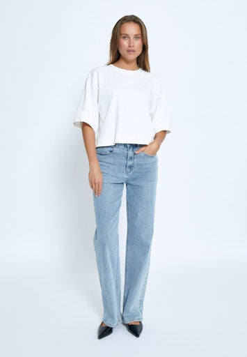 T-shirts korte mouw wit Minus