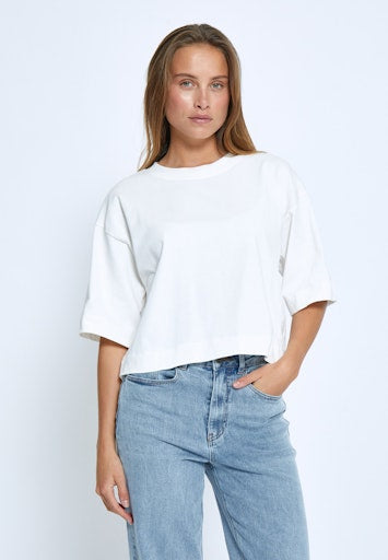 T-shirts korte mouw wit Minus