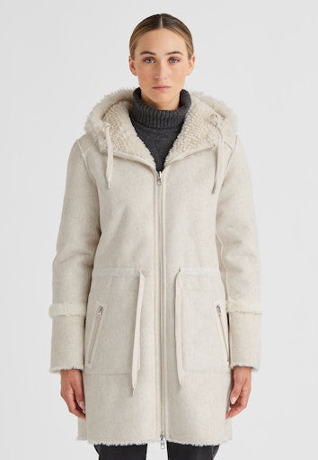 Mantels beige Milestone