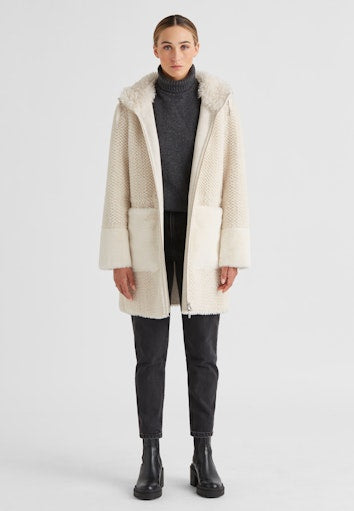 Mantels beige Milestone