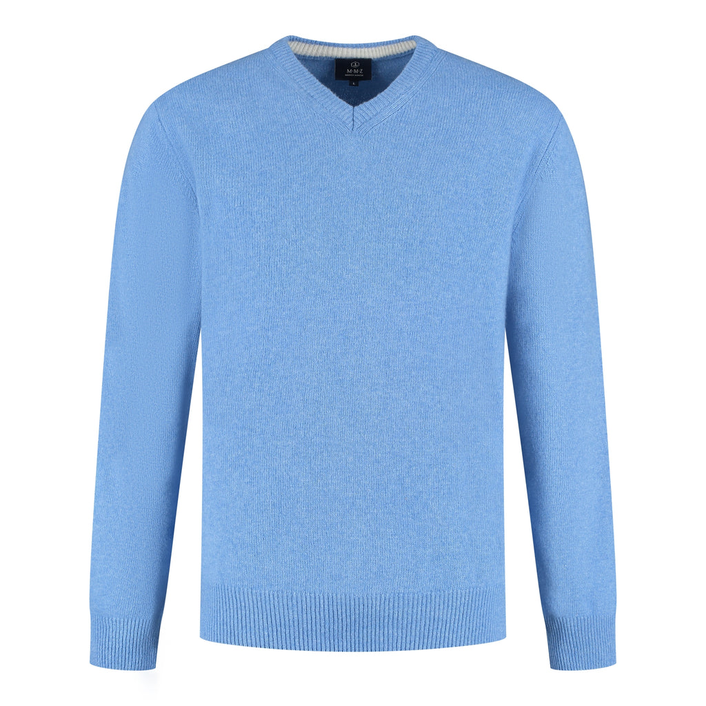 Pulls blauw Marco Manzini