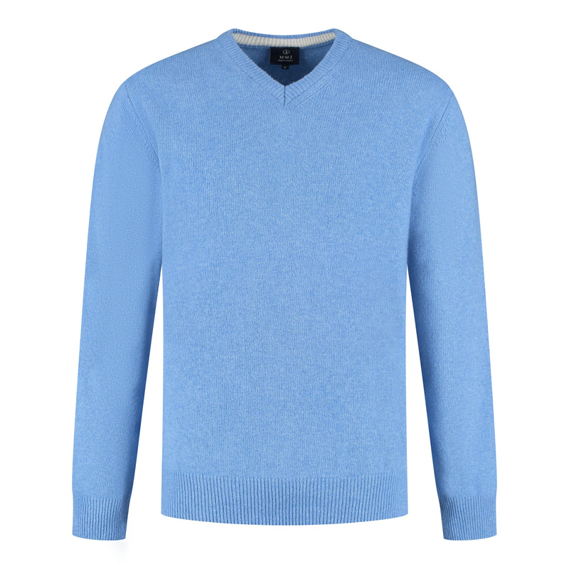 Pulls blauw Marco Manzini