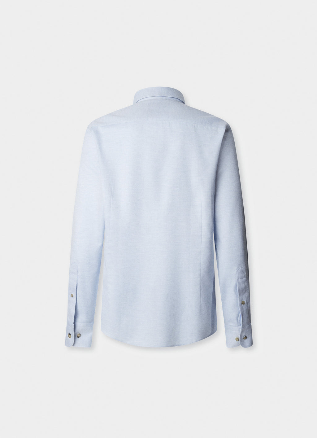 Hemden lange mouw blauw Hackett London