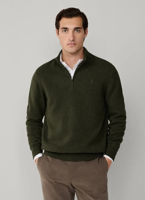 Pulls groen Hackett London
