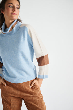 Pulls blauw Marie Méro