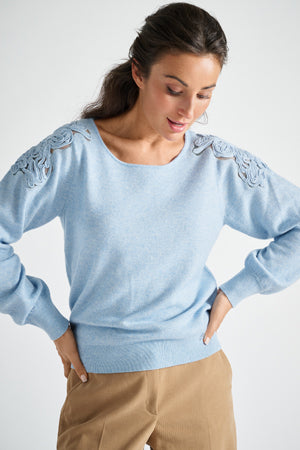 Pulls blauw Marie Méro