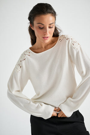 Pulls beige Marie Méro