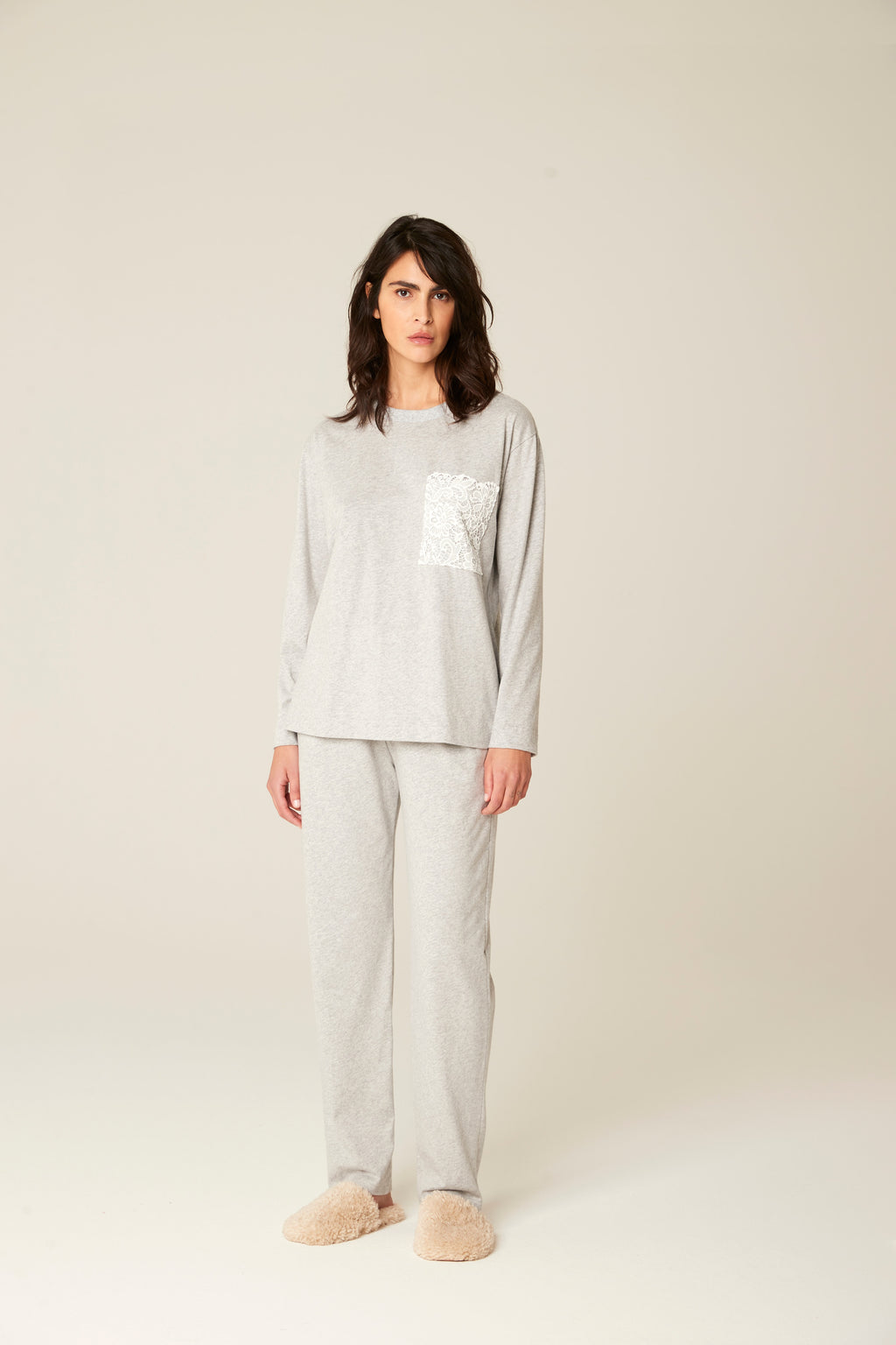 Pyjama's grijs PLUTO