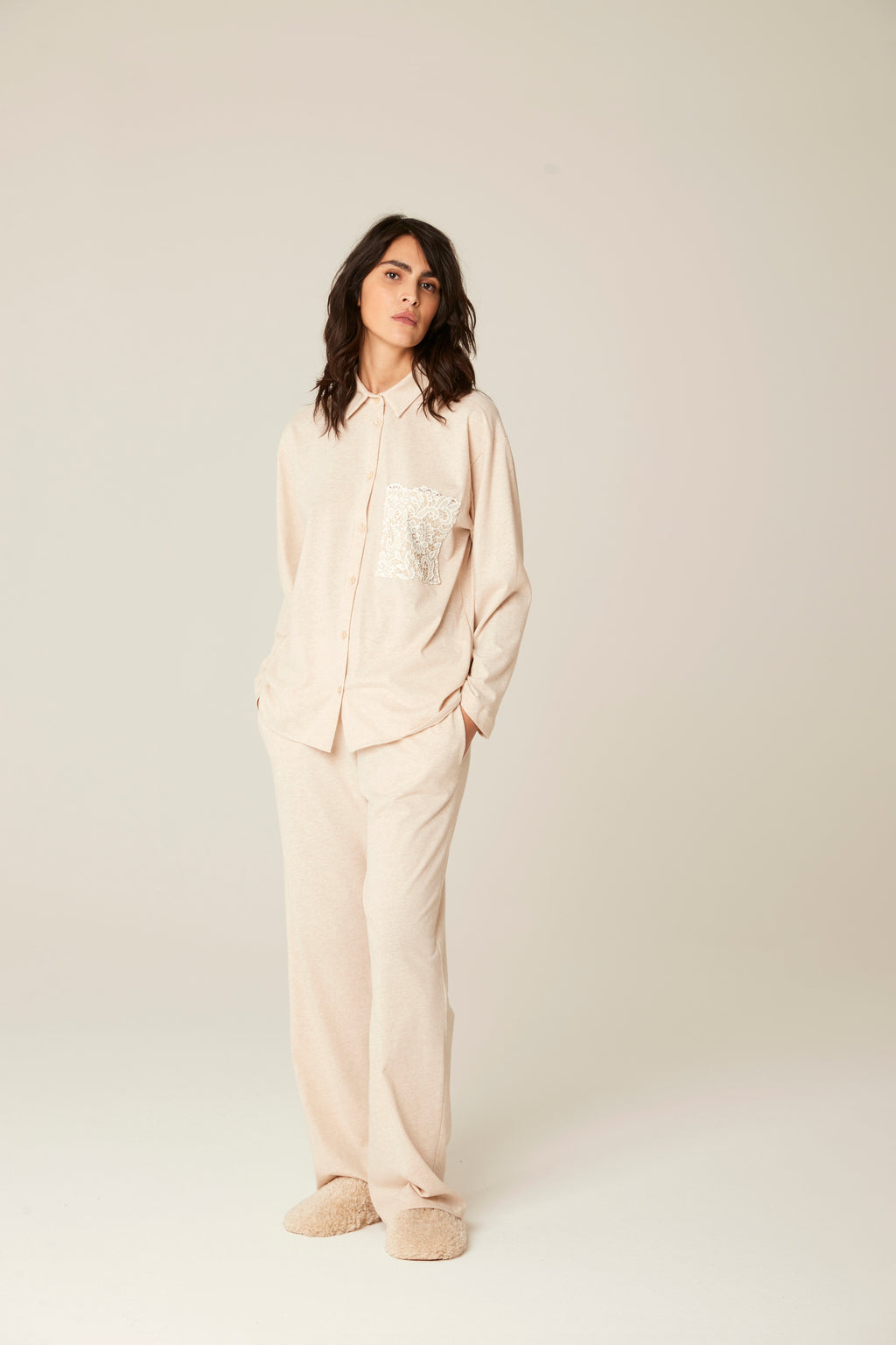 Pyjama's beige PLUTO