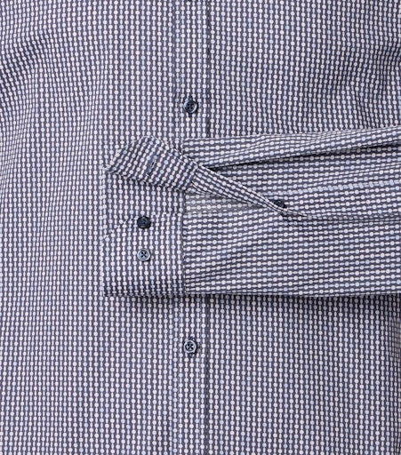 Hemden extra lange mouw blauw VENTI