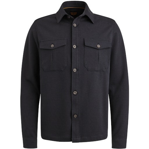 Hemden lange mouw blauw PME