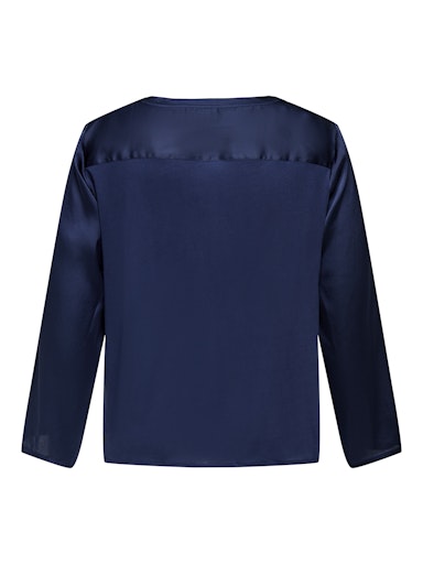 Blouses lange mouw navy ONLY Carmakoma