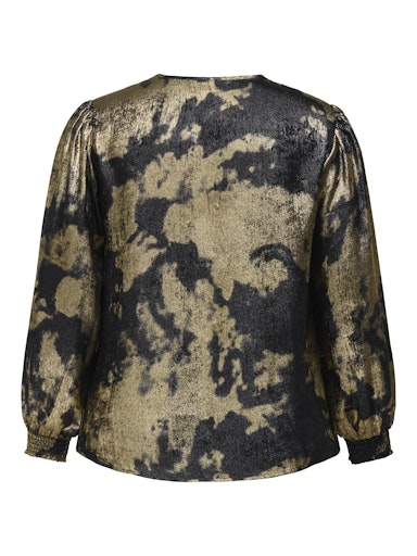 Blouses lange mouw zwart ONLY Carmakoma