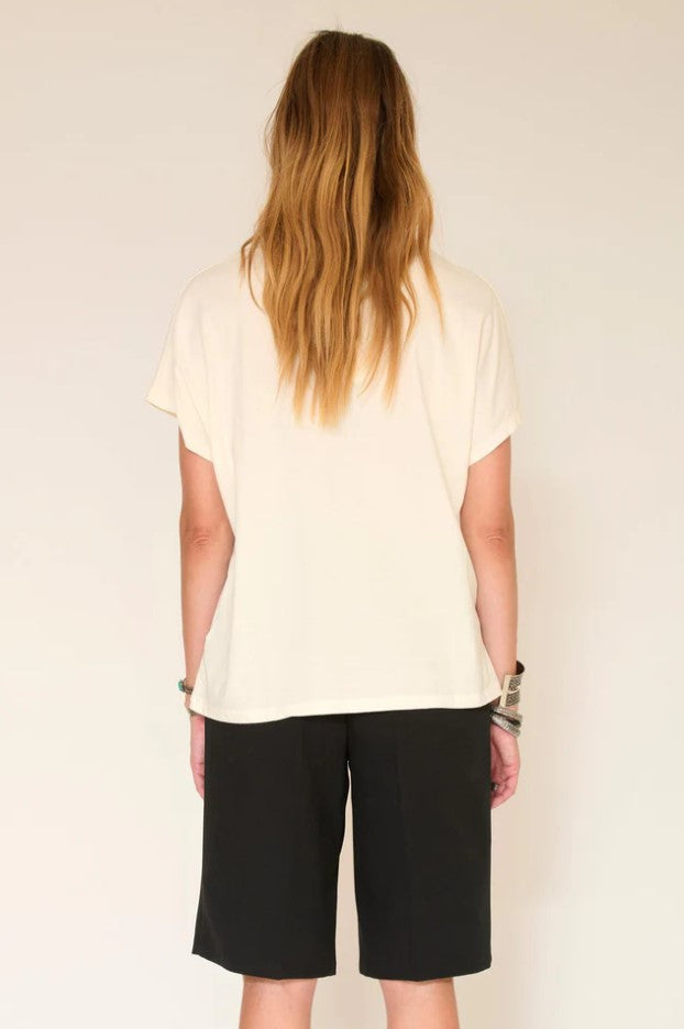 T-shirts korte mouw beige MKT studio