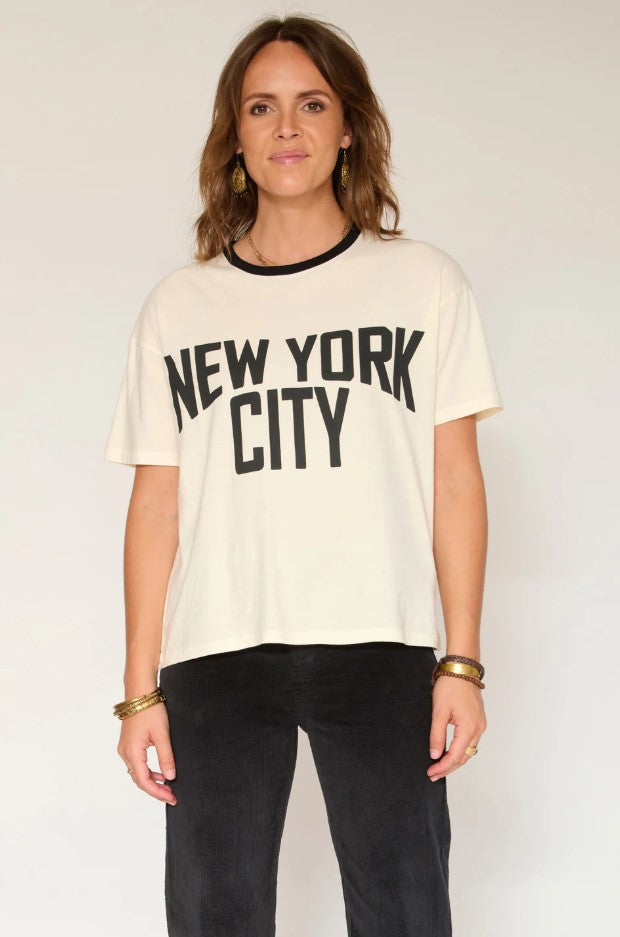 T-shirts korte mouw beige MKT studio