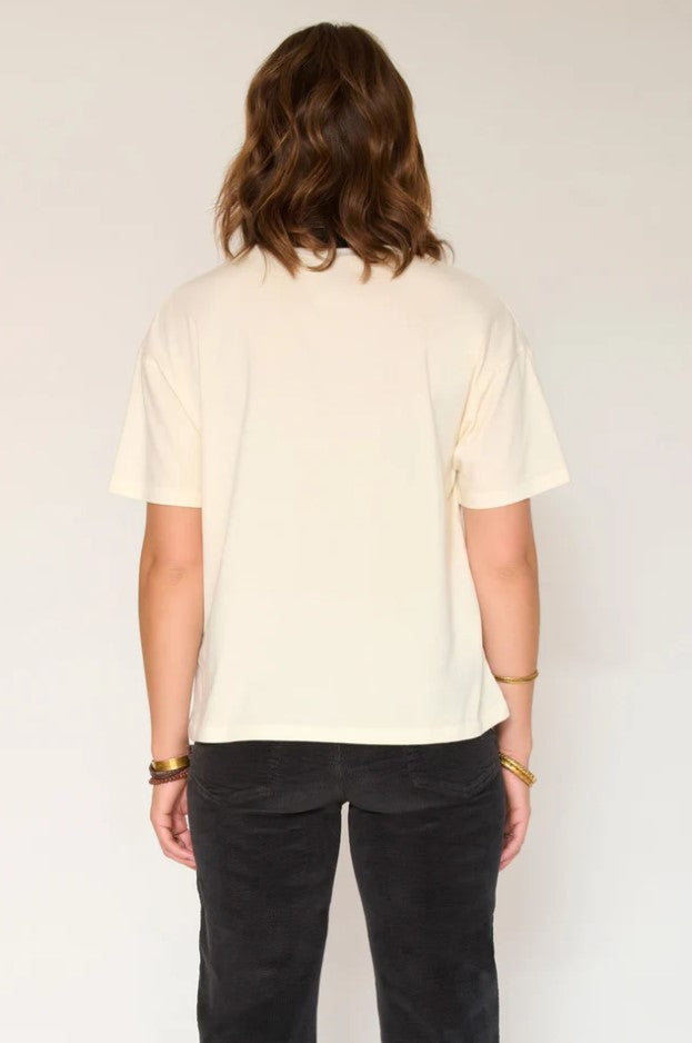 T-shirts korte mouw beige MKT studio