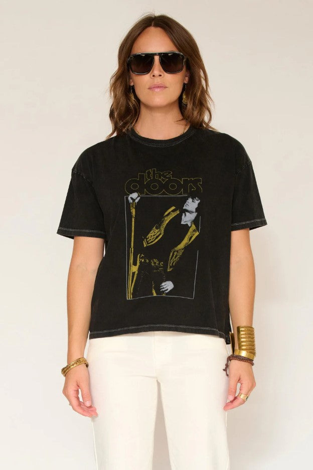 T-shirts korte mouw zwart MKT studio