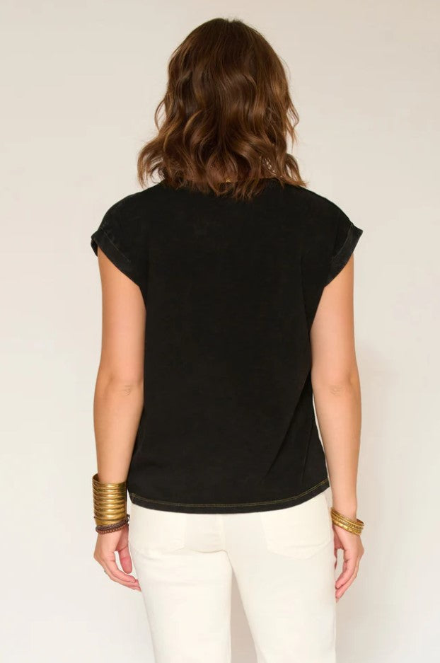 T-shirts korte mouw zwart MKT studio