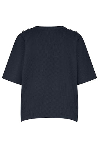 T-shirts korte mouw navy Studio Anneloes