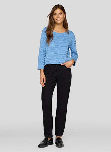 T-shirts lange mouw blauw Rabe