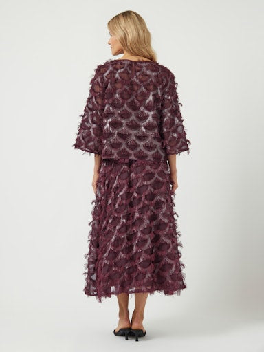 Blouses lange mouw blauw Y.A.S