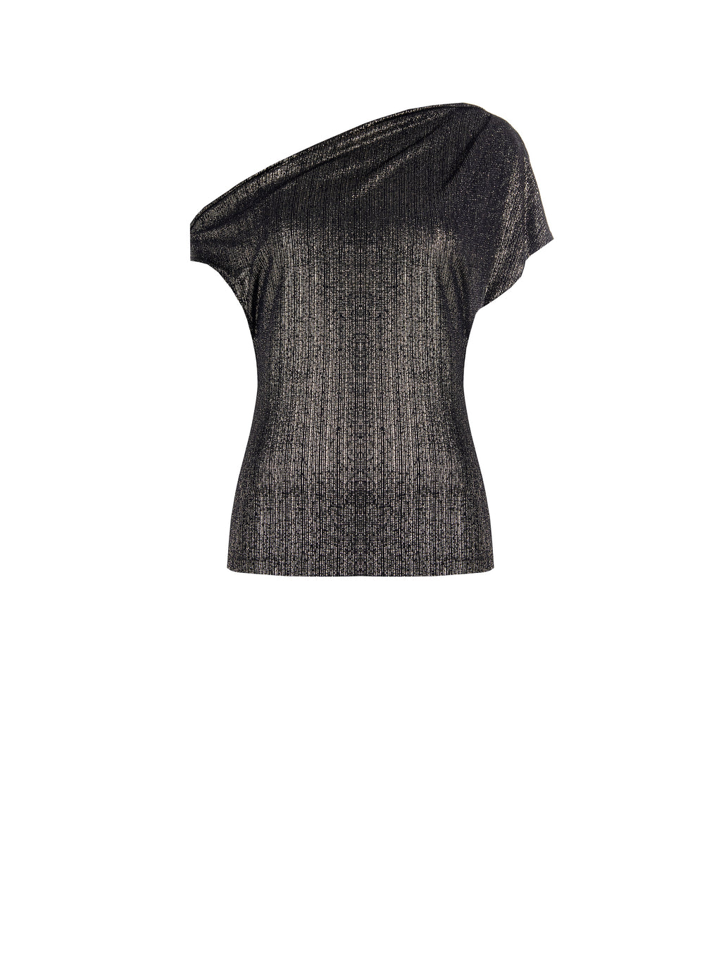 Blouses korte mouw zwart Rinascimento