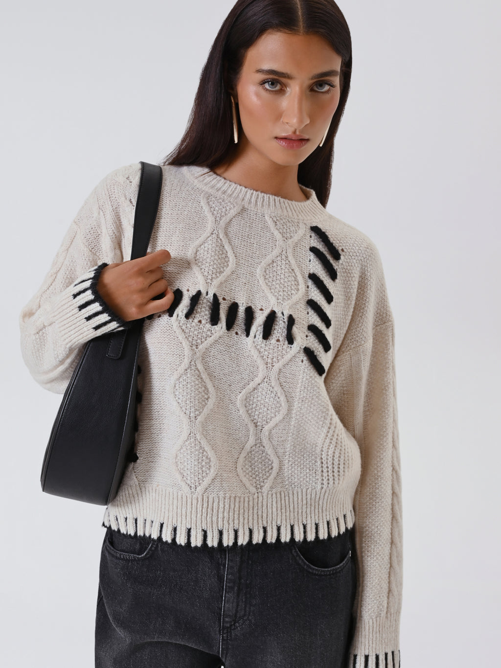 Pulls beige Rinascimento