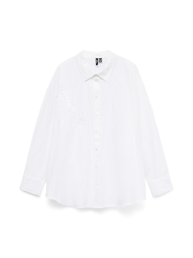 Blouses lange mouw wit VERO MODA Curve