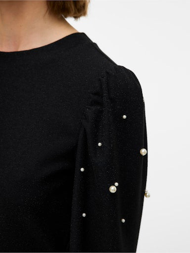 Jurken lange mouw zwart VERO MODA