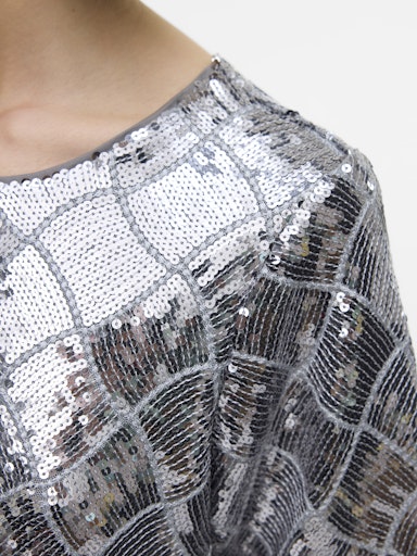 Blouses korte mouw grijs VERO MODA