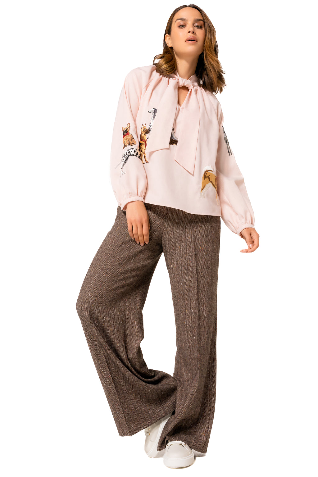 Blouses lange mouw multicolor Caroline Biss