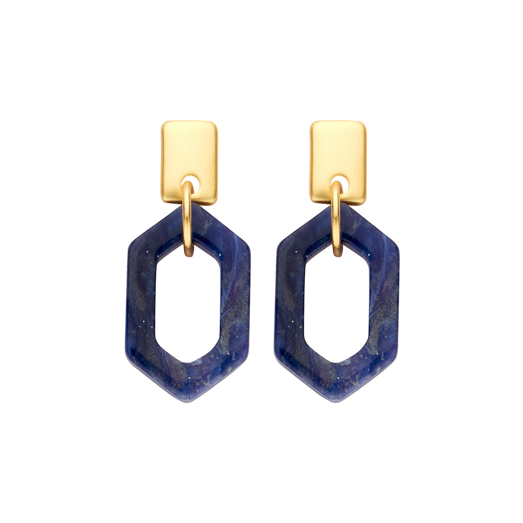 Juwelen blauw Les Cordes