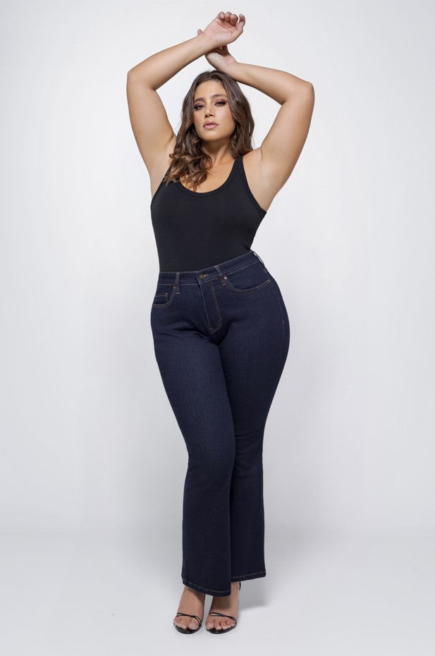 Jeans blauw FOX FACTOR.