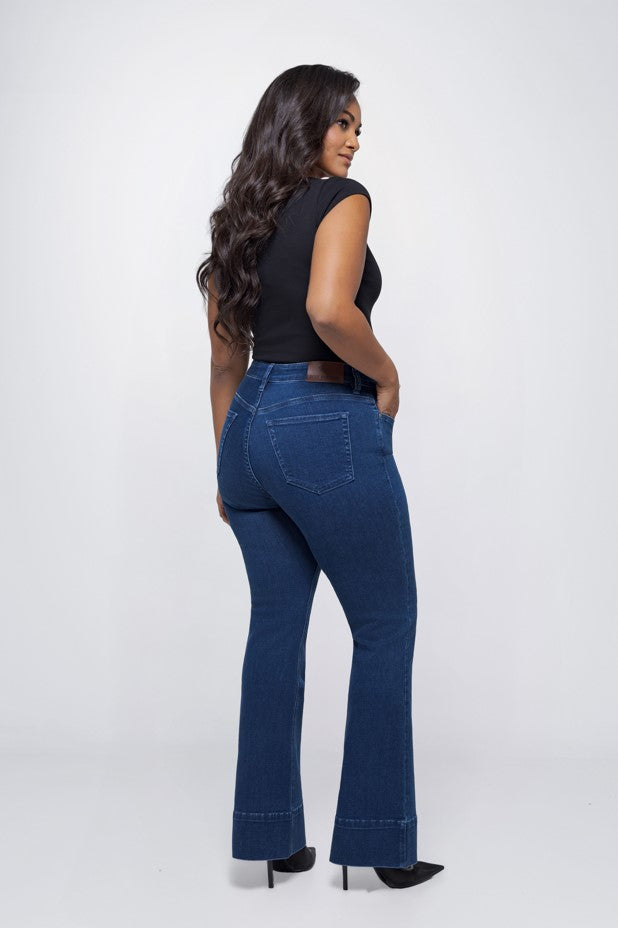 Jeans blauw FOX FACTOR.