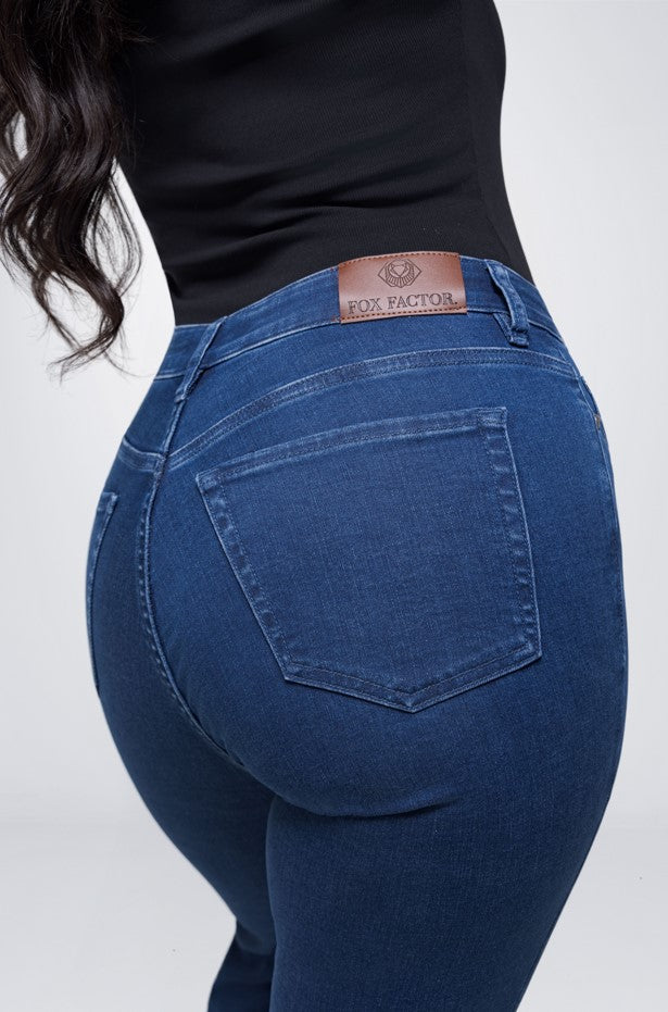 Jeans blauw FOX FACTOR.