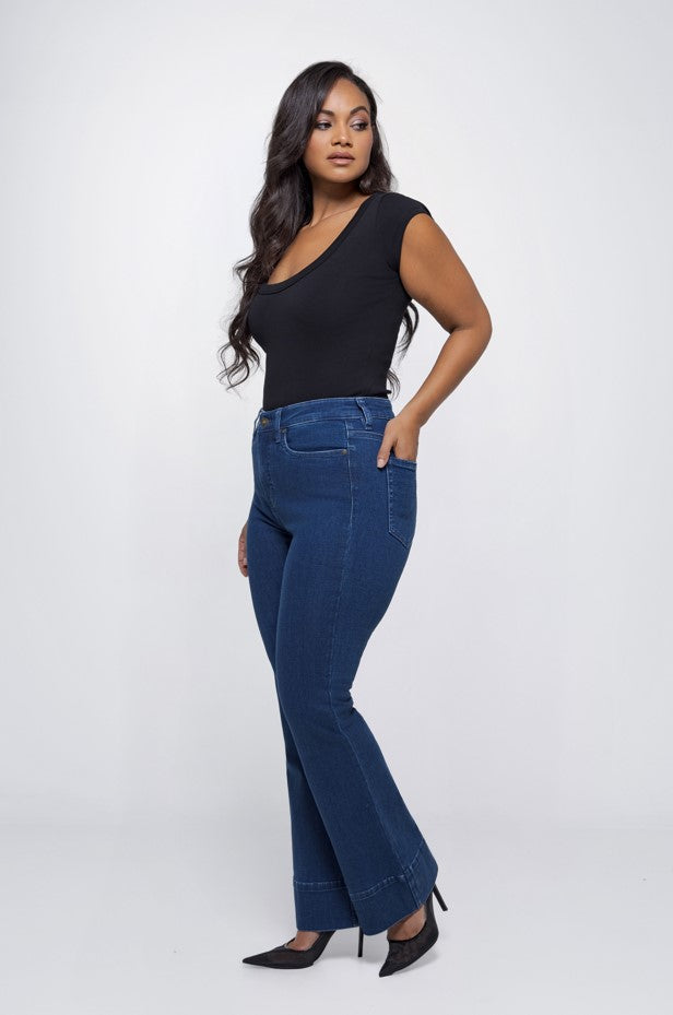 Jeans blauw FOX FACTOR.