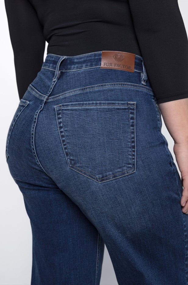 Jeans blauw FOX FACTOR.