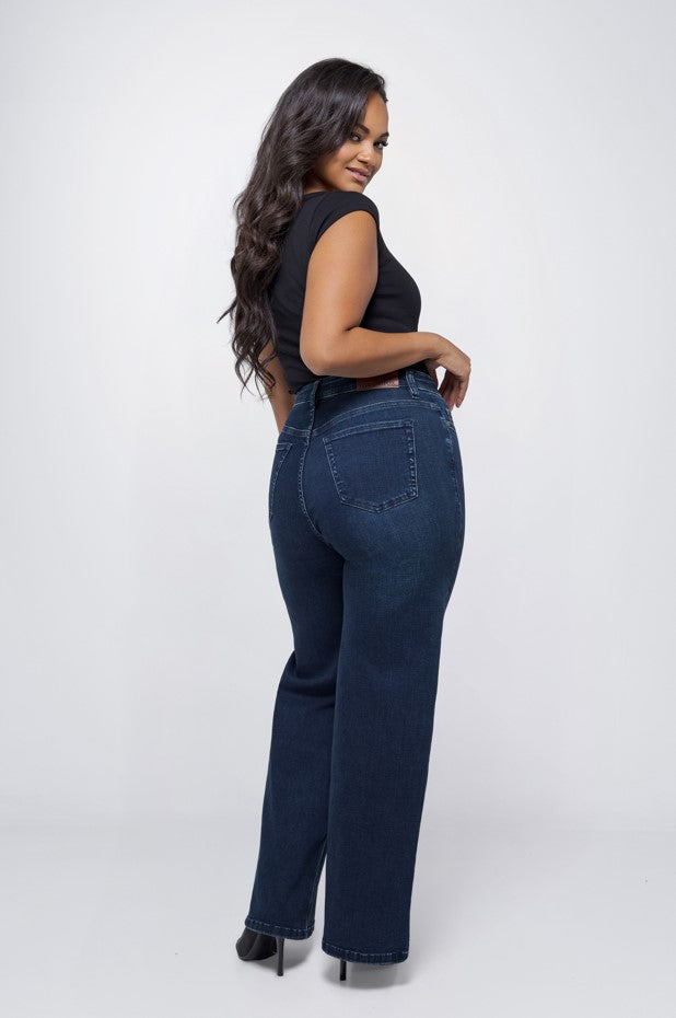 Jeans blauw FOX FACTOR.