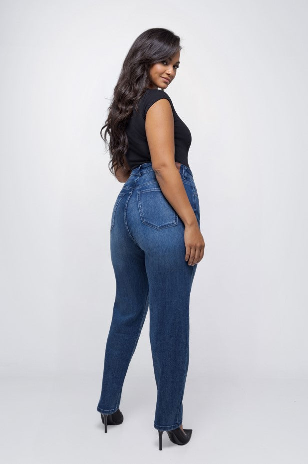 Jeans blauw FOX FACTOR.