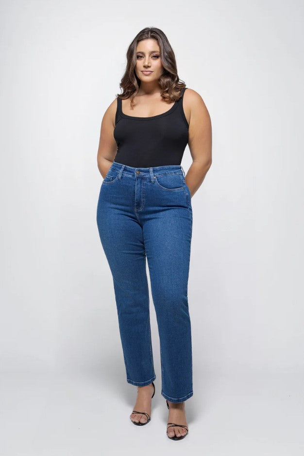 Jeans blauw FOX FACTOR.