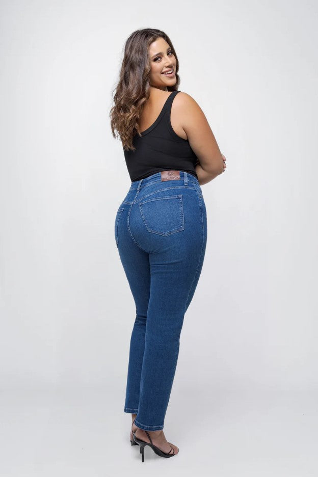 Jeans blauw FOX FACTOR.