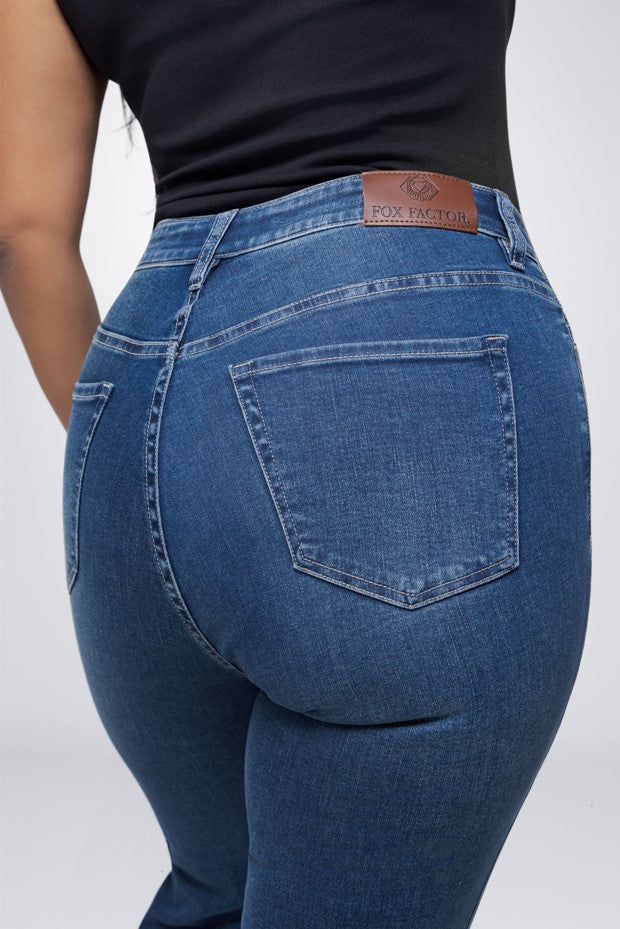 Jeans blauw FOX FACTOR.