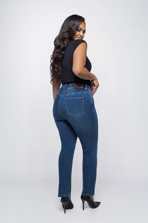 Jeans blauw FOX FACTOR.