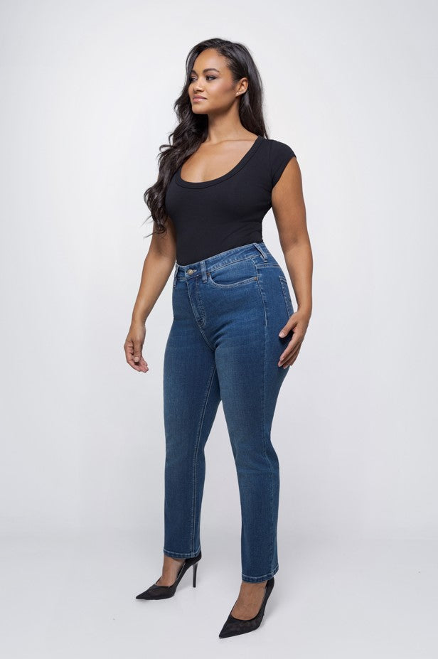 Jeans blauw FOX FACTOR.