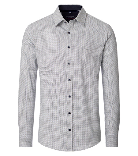 Hemden lange mouw groen Casa Moda