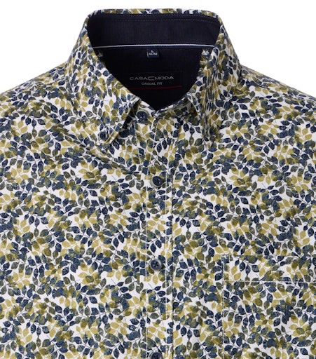 Hemden lange mouw groen Casa Moda