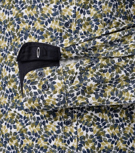 Hemden lange mouw groen Casa Moda