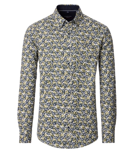 Hemden lange mouw groen Casa Moda