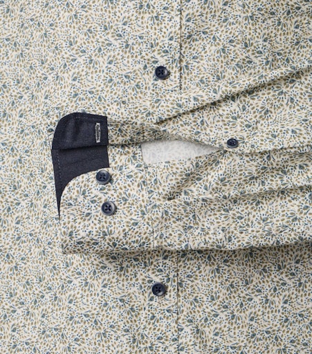 Hemden lange mouw groen Casa Moda