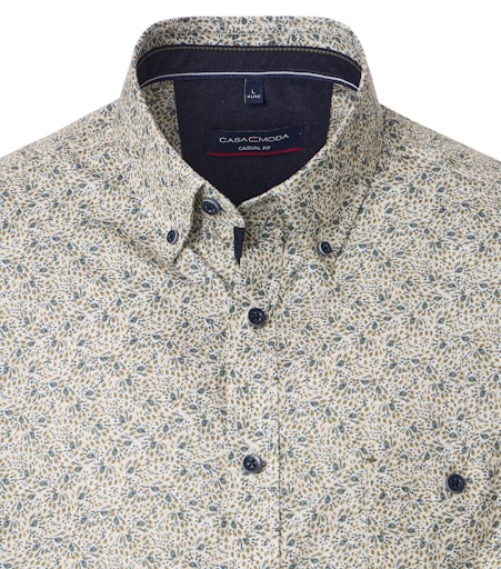 Hemden lange mouw groen Casa Moda